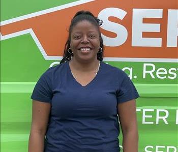 Jayla Richardson, team member at SERVPRO of East Baton Rouge